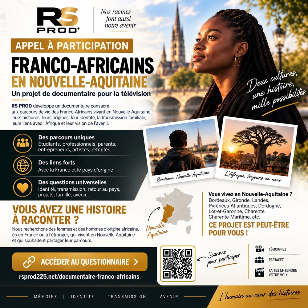 Appel à participation Franco-Africains en Nouvelle-Aquitaine